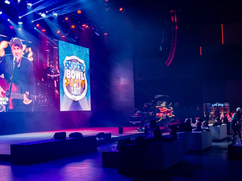 Die grösste Super Bowl Party in der Samsung Hall in Zürich 2019