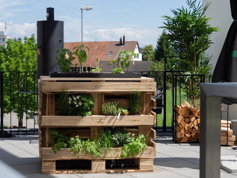 Sommerparty auf der Loft Terrasse von The Hall