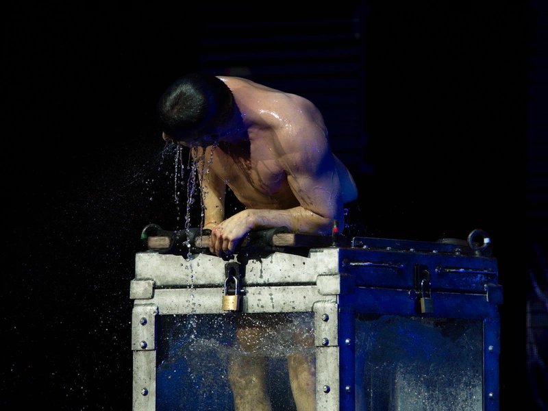 Andrew Basso von The Illusionists in der Samsung Hall © Marcel Kaul