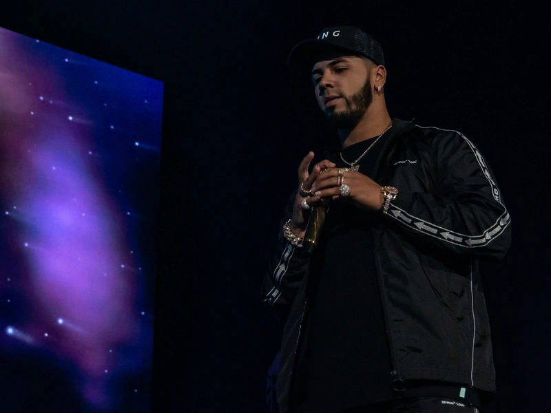 Anuel AA beim THE HALL Konzert am 27. September 2019 in Zürich © THE HALL