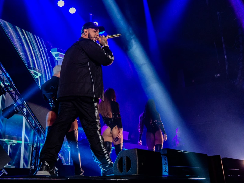 Anuel AA beim THE HALL Konzert am 27. September 2019 in Zürich © THE HALL