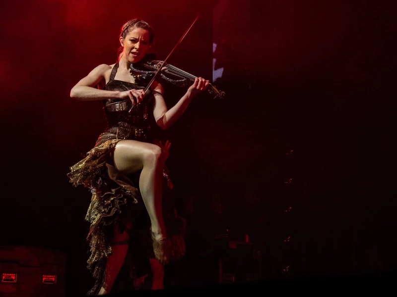 Lindsey Stirling am 9. Oktober 2019 beim THE HALL Konzert in Zürich. © THE HALL