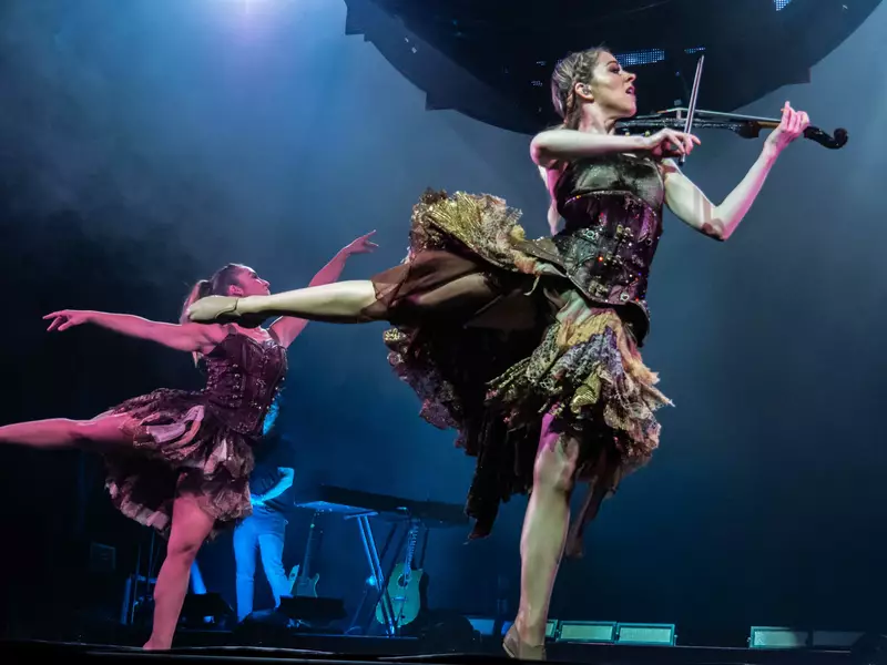 Lindsey Stirling am 9. Oktober 2019 beim THE HALL Konzert in Zürich. © THE HALL