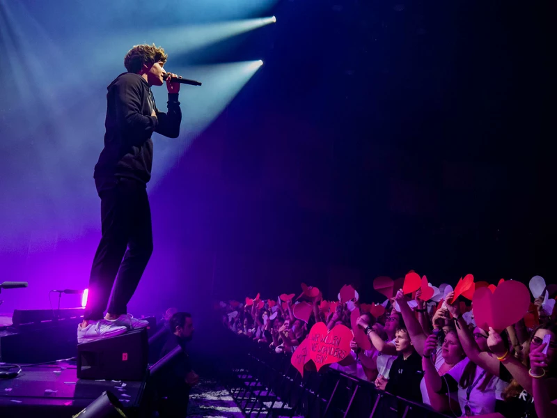 Wincent Weiss am 19. November 2019 beim THE HALL Konzert in Zürich © THE HALL