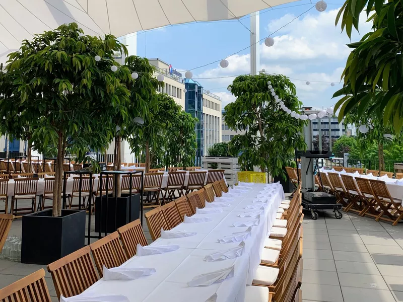 THE HALL Loft Terrasse - Bankett