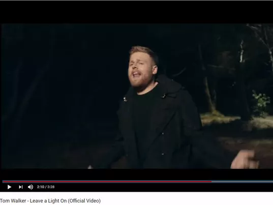 YouTube: Tom Walker - Leave a Light On