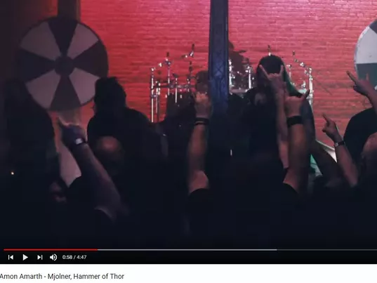 YouTube: Amon Amarth - Mjolner, Hammer of Thor