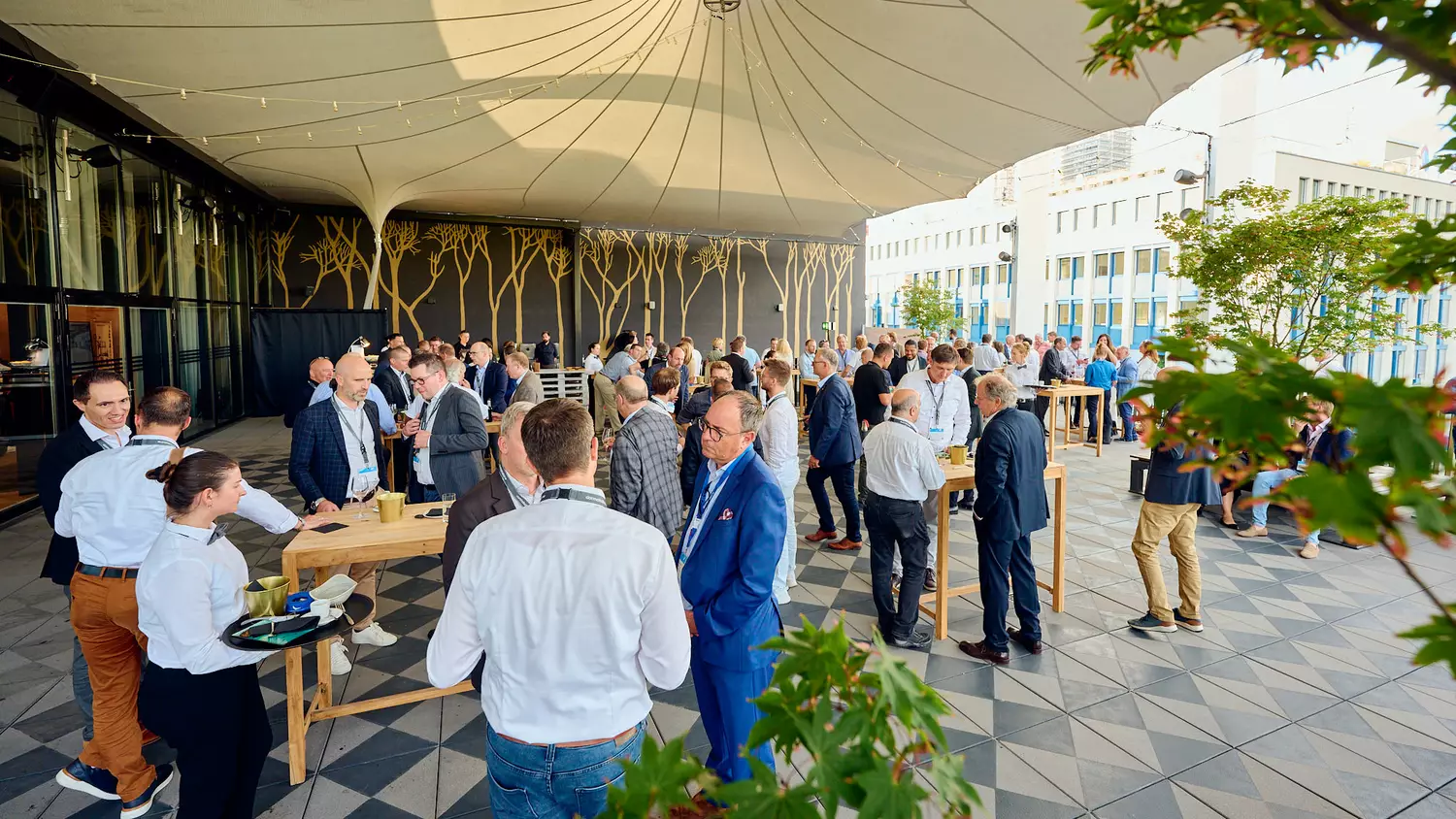 Sommerfest auf der Loft Terrasse