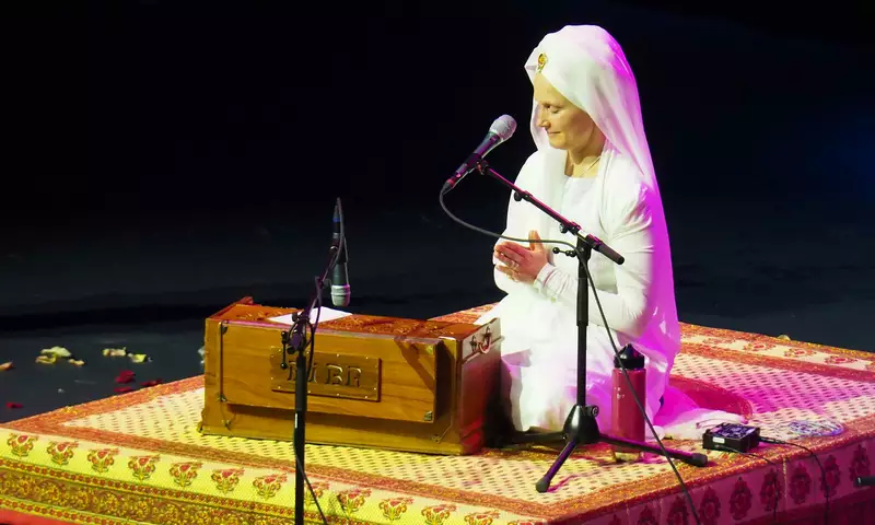 Snatam Kaur in der Samsung Hall ©Samsung Hall